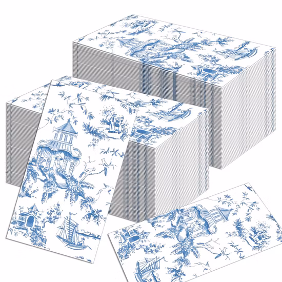 Serviette Facial Printed Decorative Napkins Tableware Airlaid Tissue Paper Napkin